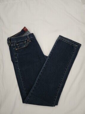 Lucky Brand Dark Indigo Straight Leg Jeans